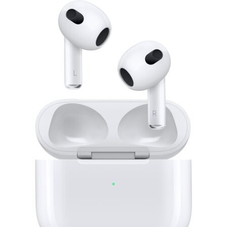 Apple AirPods In-Ear Truly Wireless Headphones (3rd Generation) with MagSafe Charging Case - White - Open Box
