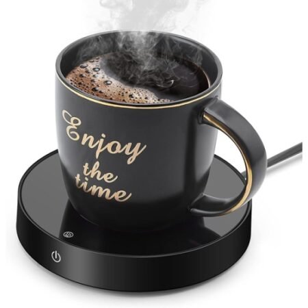 Suewow ‎21 x 21 x 15 cm Coffee Mug Warmer and Smart Cup Warmer Mug Warmer for Desk Electrical Beverage Warmer