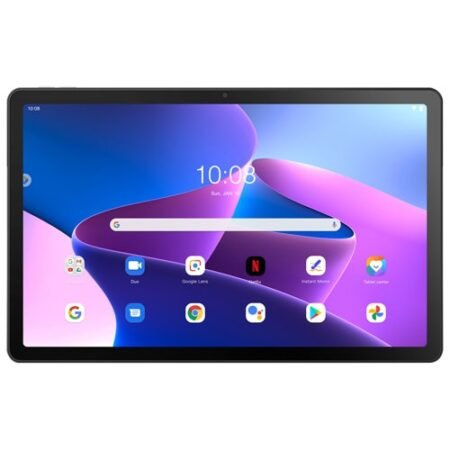 Refurbished (Good) - Lenovo Tab M10 10" 64GB Android 12 Tablet with MediaTek Helio G88 8-Core Processor w/ Case - Storm Grey