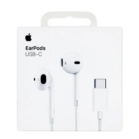 Apple EarPods Original Headphones with Lightning USB-C 3.5mm Wired EarBuds for iPhone 16 Pro Max 15 14 13 12 11 X XS XR 8 7 Plus